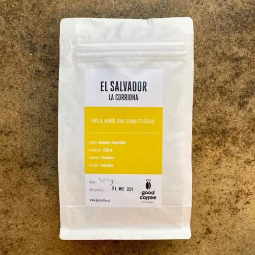 Good Coffee | El Salvador La Corriona | kawa ziarnista speciality | Owoce i Warzywa