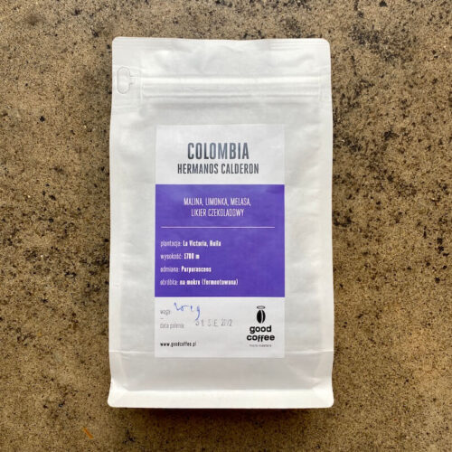 Colombia Hermanos Calderon Good Coffee kawa ziarnista speciality / Owoce i Warzywa sklep