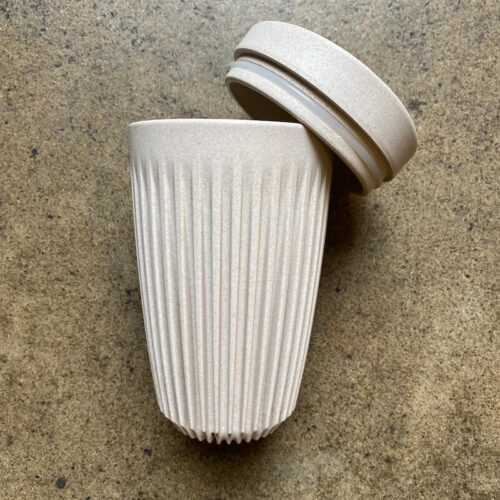 Huskee Cup kubek wielorazowy na kawę z recyklingu